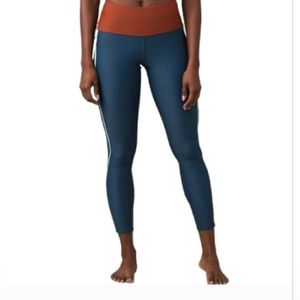 Prana women's blue & orange leggings XS